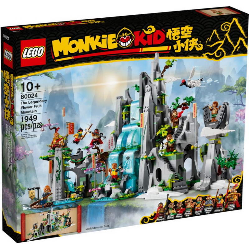 Конструктор Lego Monkie Kid Легендарна квітково-фруктова гора (80024)