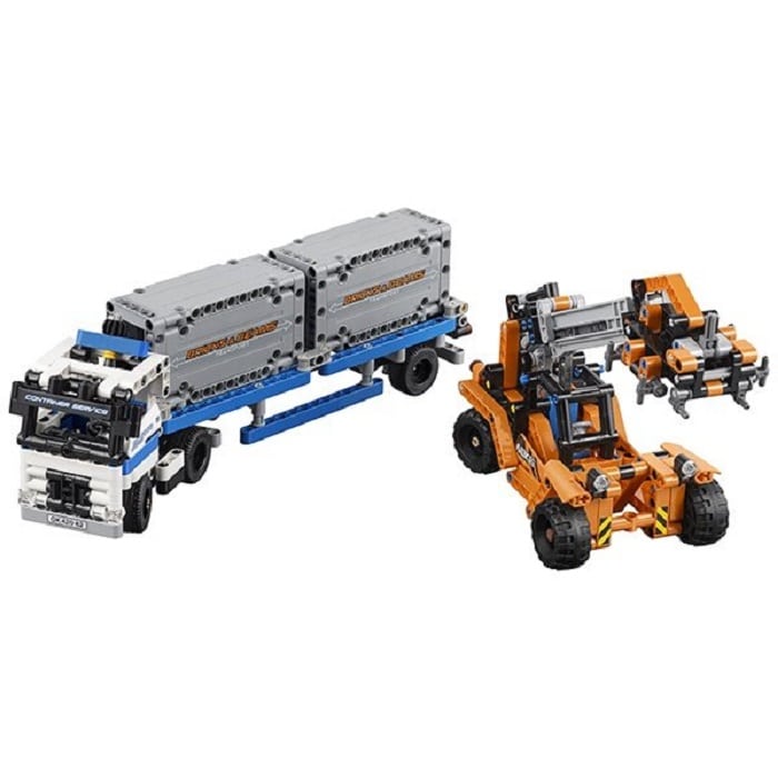 Авто-конструктор LEGO Technic Контейнерный терминал (42062) - фото 2 Авто-конструктор LEGO Technic Контейнерный терминал (42062) - фото 2