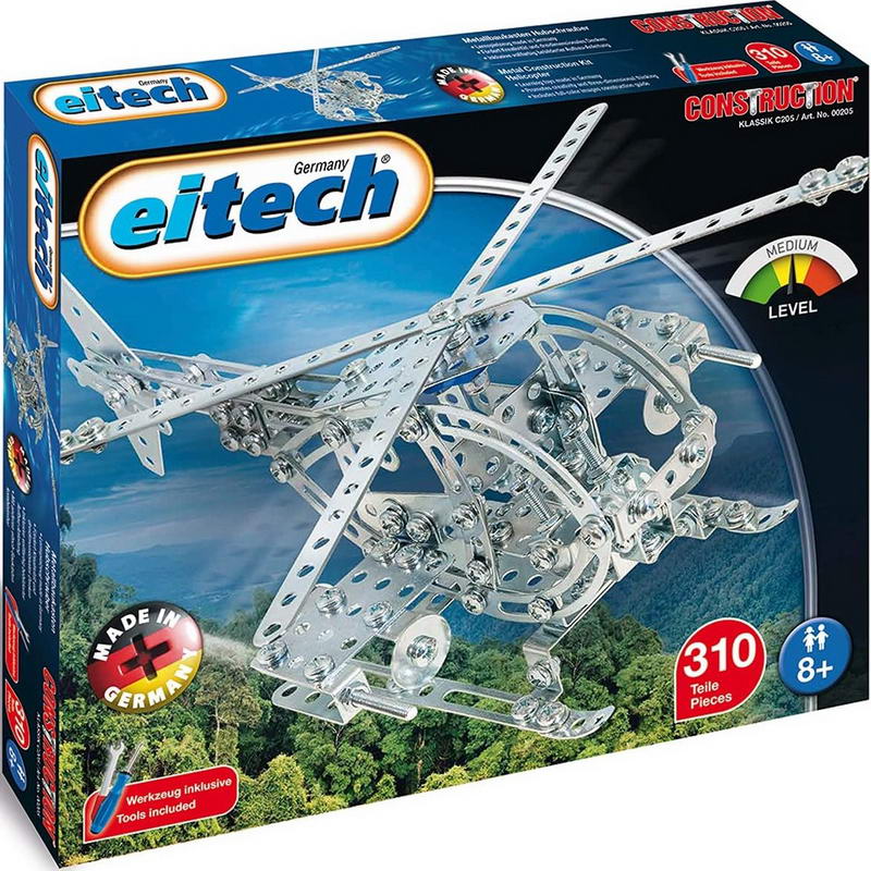 Конструктор Eitech Армейский вертолет (С205)