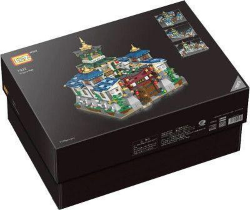 Конструктор LOZ mini Jingwu Hall без фигурок (1032)