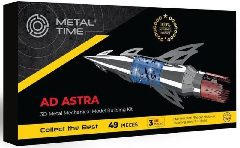 Конструктор Metal Time Ad Astra Космічна ракета механічна (MT050)
