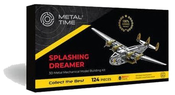 Конструктор Metal Time Splashing Dreamer Боїнг-314 механічний (MT053)