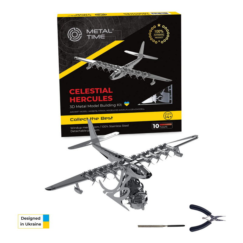 Конструктор Metal Time Celestial Hercules Spruce Goose H-4 Літак механічний (MT100)