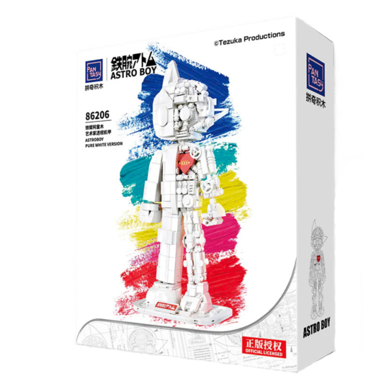 Конструктор Pantasy Astro Boy: Чисто белая версия (86206)