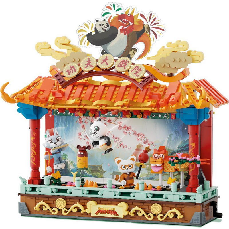 Конструктор Pantasy Kungfu Panda - Кунгфу Театр (86514)