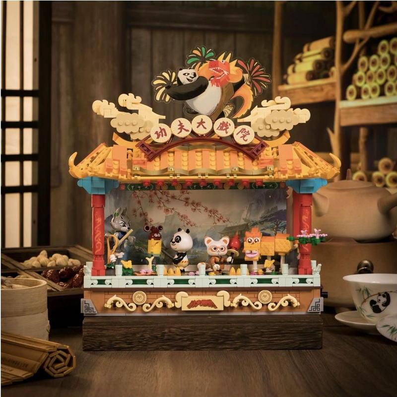 Конструктор Pantasy Kungfu Panda - Кунгфу Театр (86514) - фото 1 Конструктор Pantasy Kungfu Panda - Кунгфу Театр (86514) - фото 1