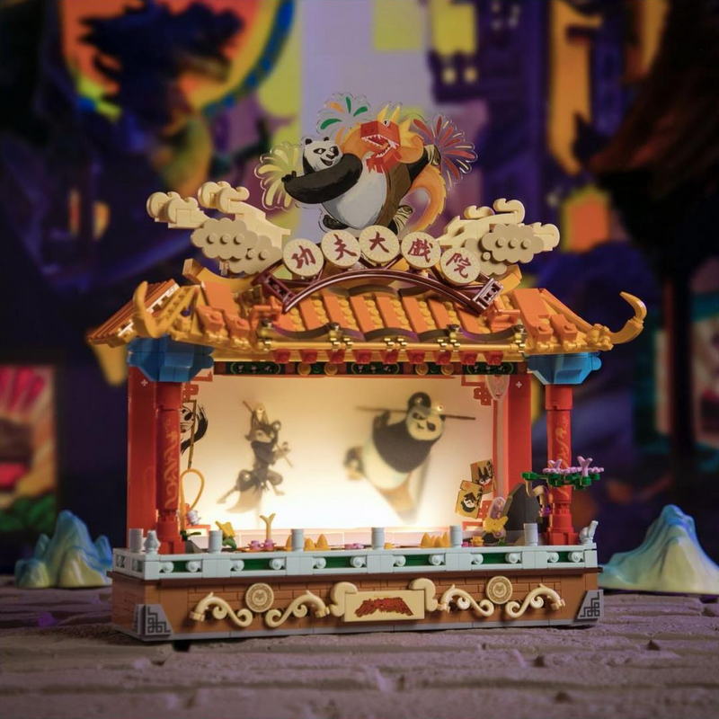 Конструктор Pantasy Kungfu Panda - Кунгфу Театр (86514) - фото 2 Конструктор Pantasy Kungfu Panda - Кунгфу Театр (86514) - фото 2