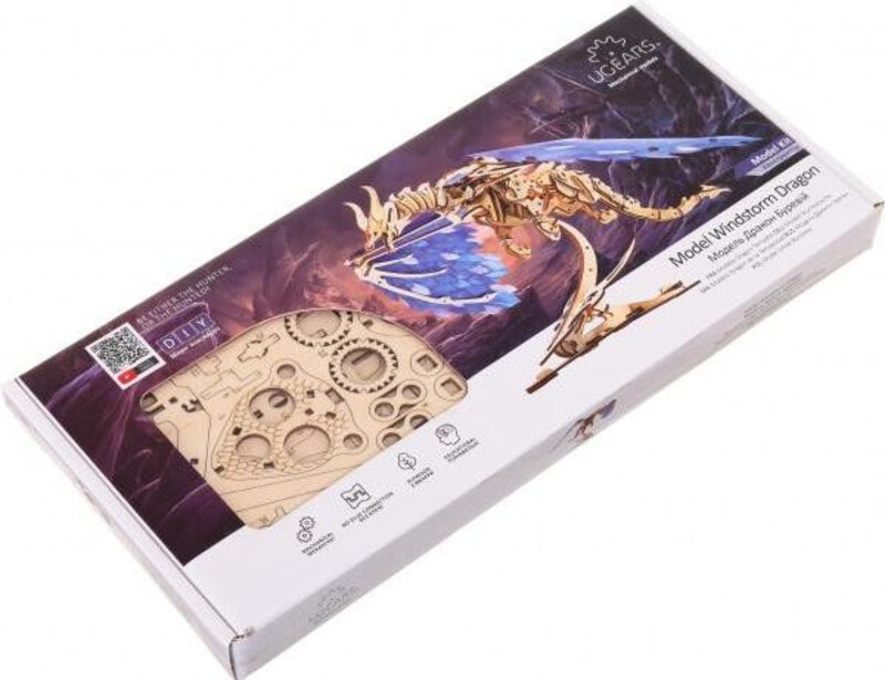 Конструктор Ugears Дракон Бурелом (70151)