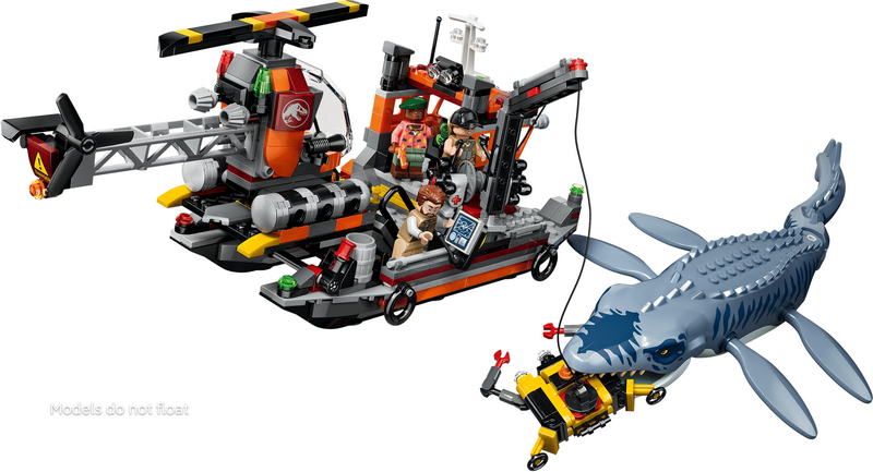 Конструктор Lego Jurassic World Нападение мозазавра на лодку (77983) - фото 6 Конструктор Lego Jurassic World Нападение мозазавра на лодку (77983) - фото 6