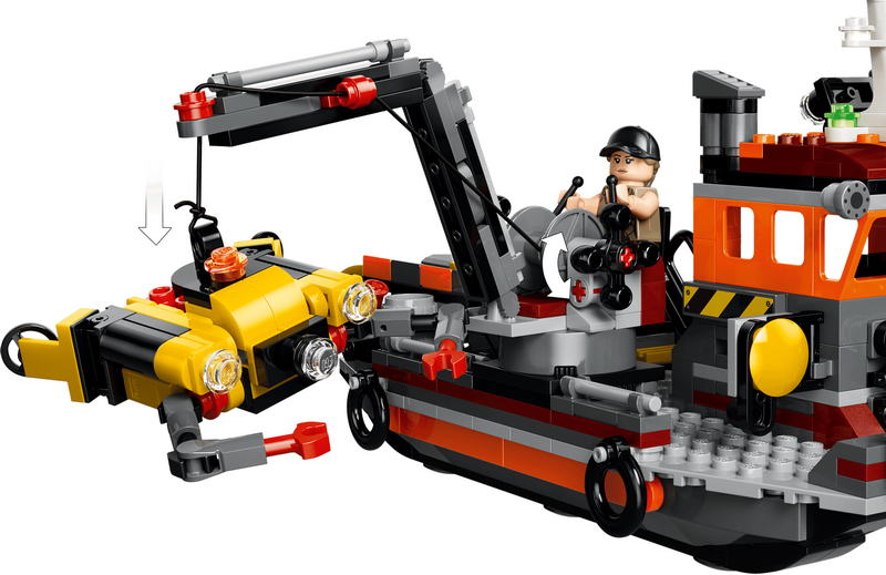 Конструктор Lego Jurassic World Нападение мозазавра на лодку (77983) - фото 7 Конструктор Lego Jurassic World Нападение мозазавра на лодку (77983) - фото 7