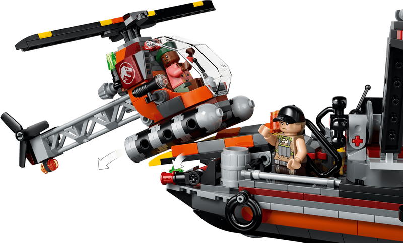 Конструктор Lego Jurassic World Нападение мозазавра на лодку (77983) - фото 8 Конструктор Lego Jurassic World Нападение мозазавра на лодку (77983) - фото 8