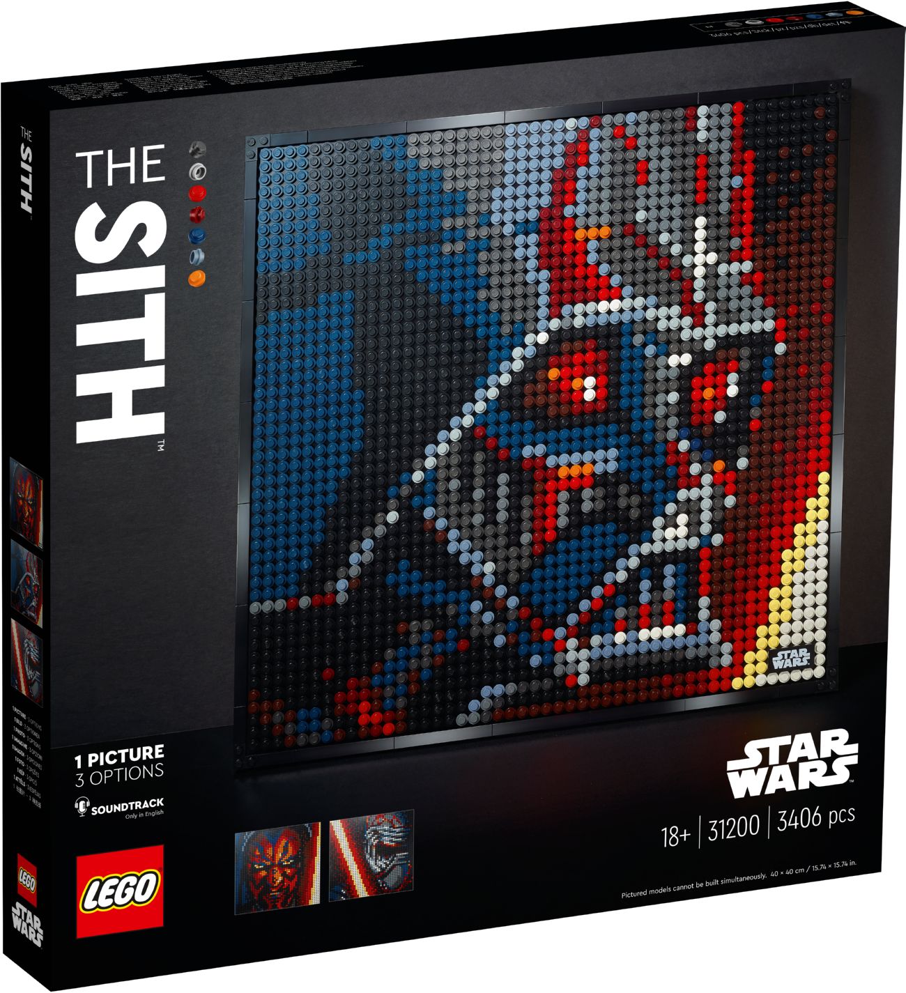 Конструктор Lego Art Star Wars Ситх (31200)