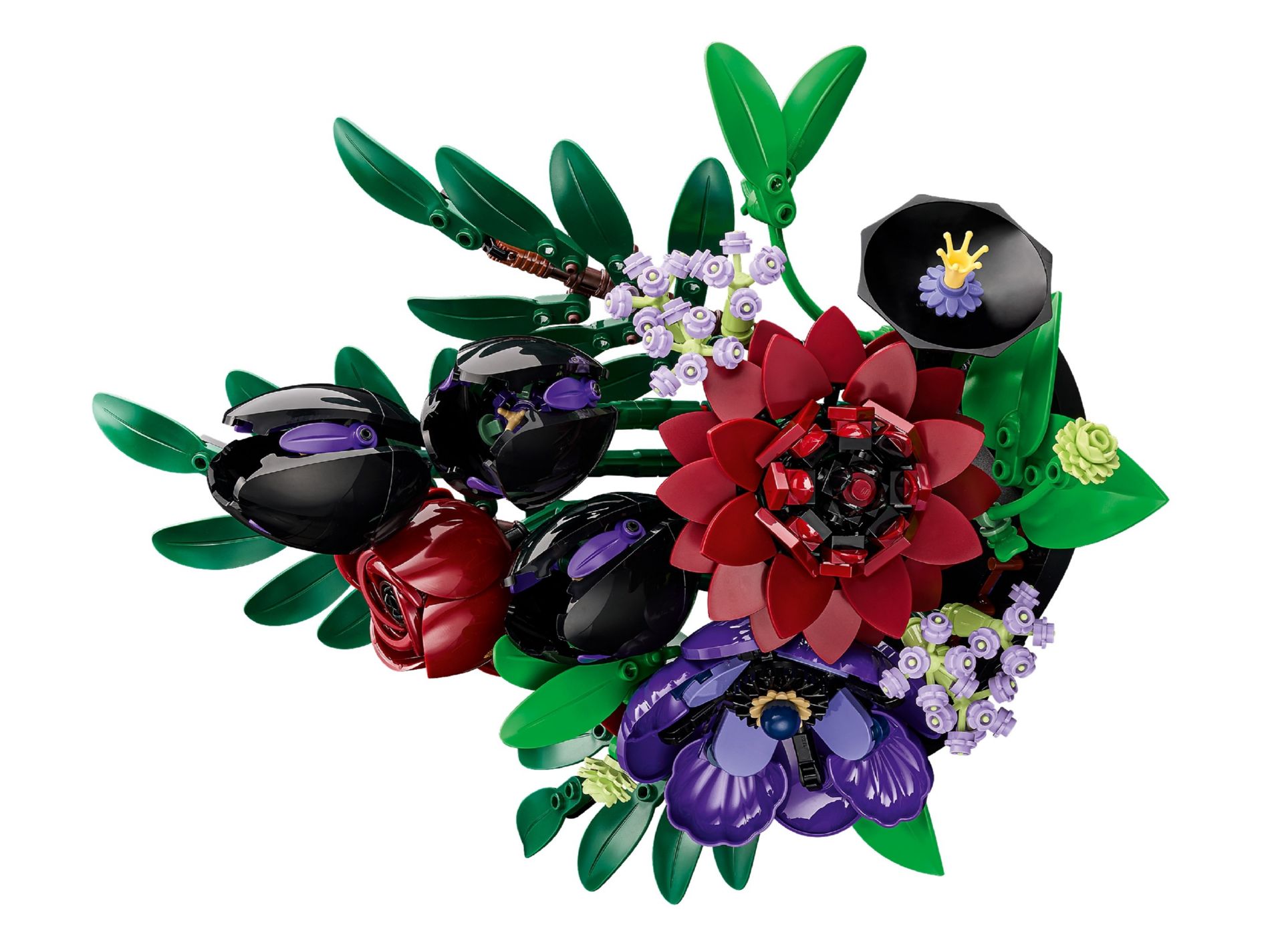 Конструктор Lego Botanicals Collection Композиція з темних кольорів (11513) - фото 3 Конструктор Lego Botanicals Collection Композиція з темних кольорів (11513) - фото 3