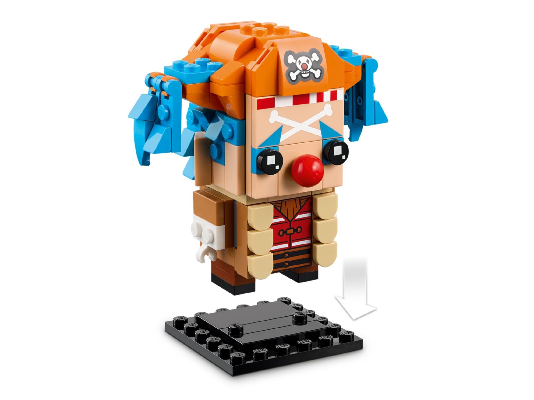 Конструктор Lego Brick Headz Фігурка клоуна Баггі (40800) - фото 3 Конструктор Lego Brick Headz Фігурка клоуна Баггі (40800) - фото 3