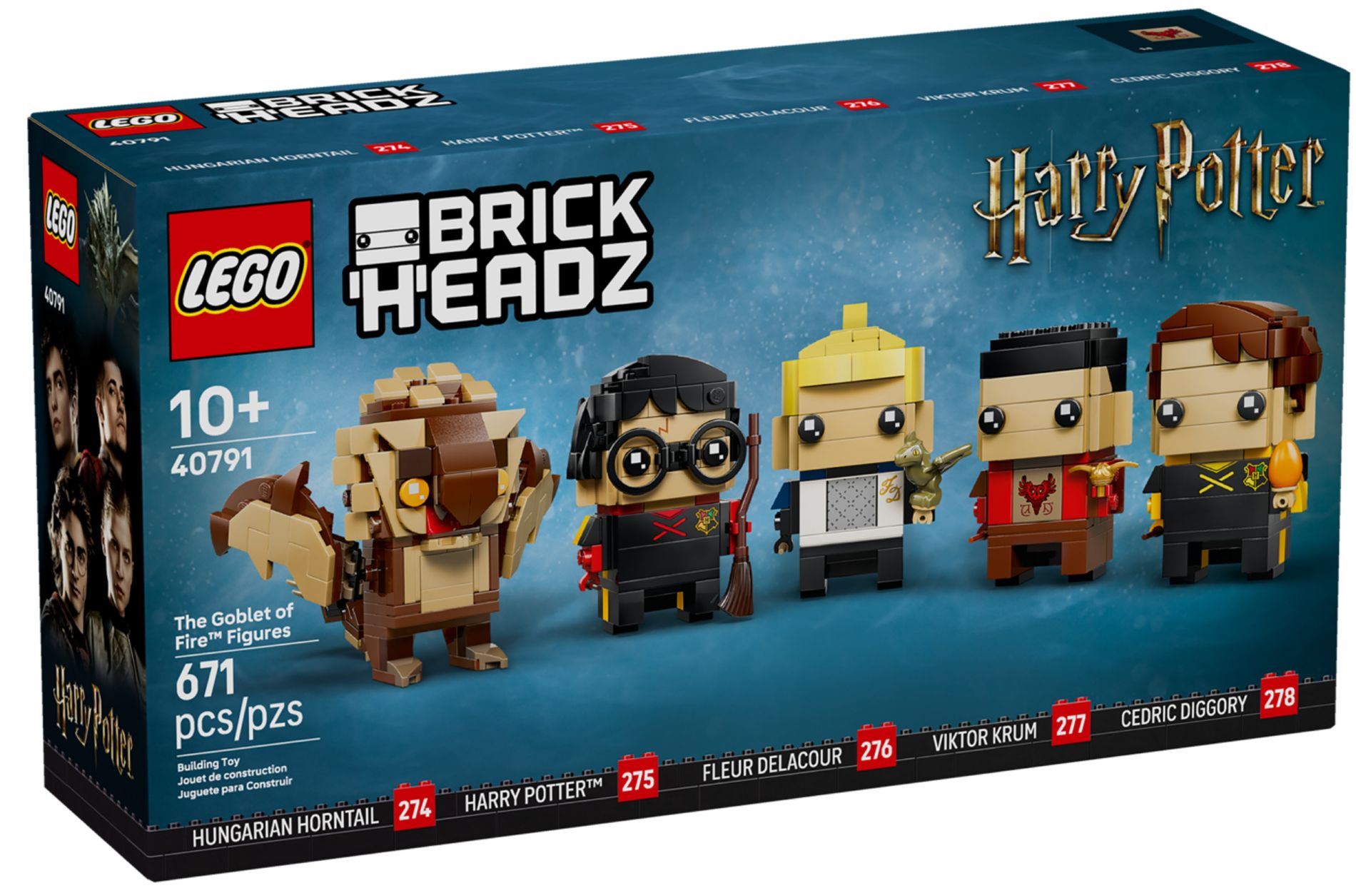 Конструктор Lego Brick Headz Кубок вогню (40791)
