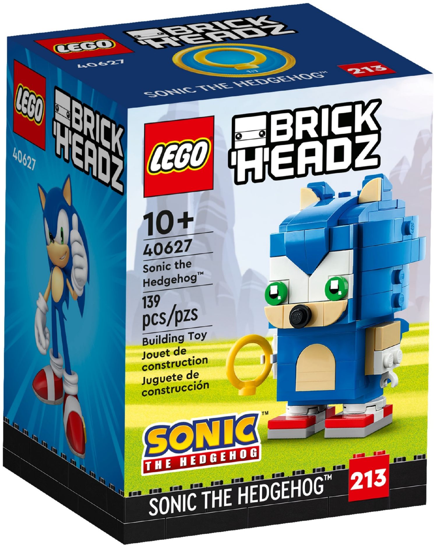 Конструктор Lego Brick Headz Їжачок Сонік (40627)