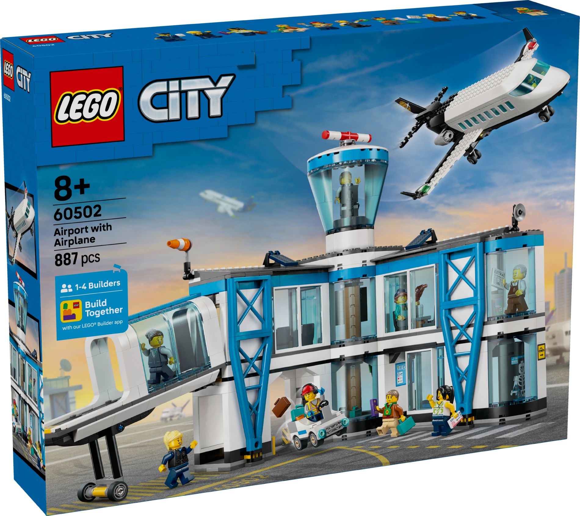 Конструктор Lego City Аеропорт та літак (60502)