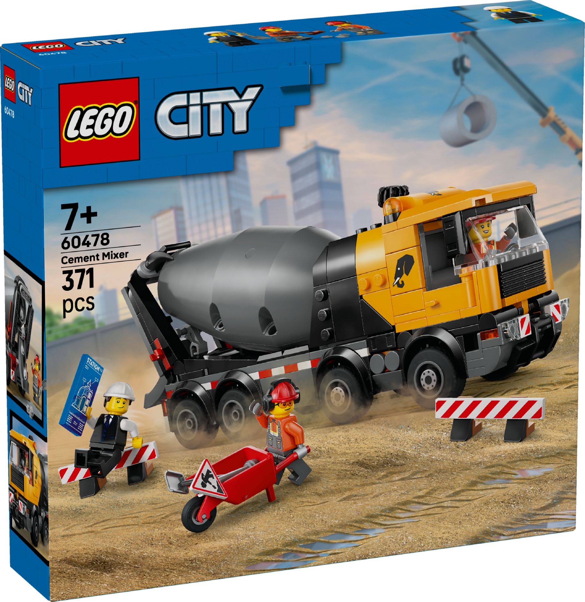 Конструктор Lego City Бетонозмішувач (60478)