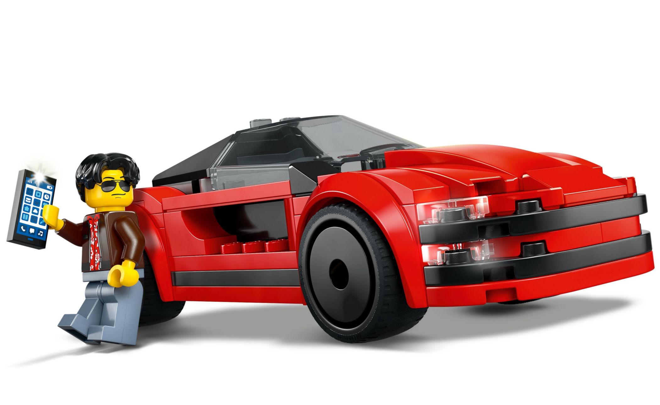 Конструктор Lego City Червоний спортивний автомобіль (60448) - фото 2