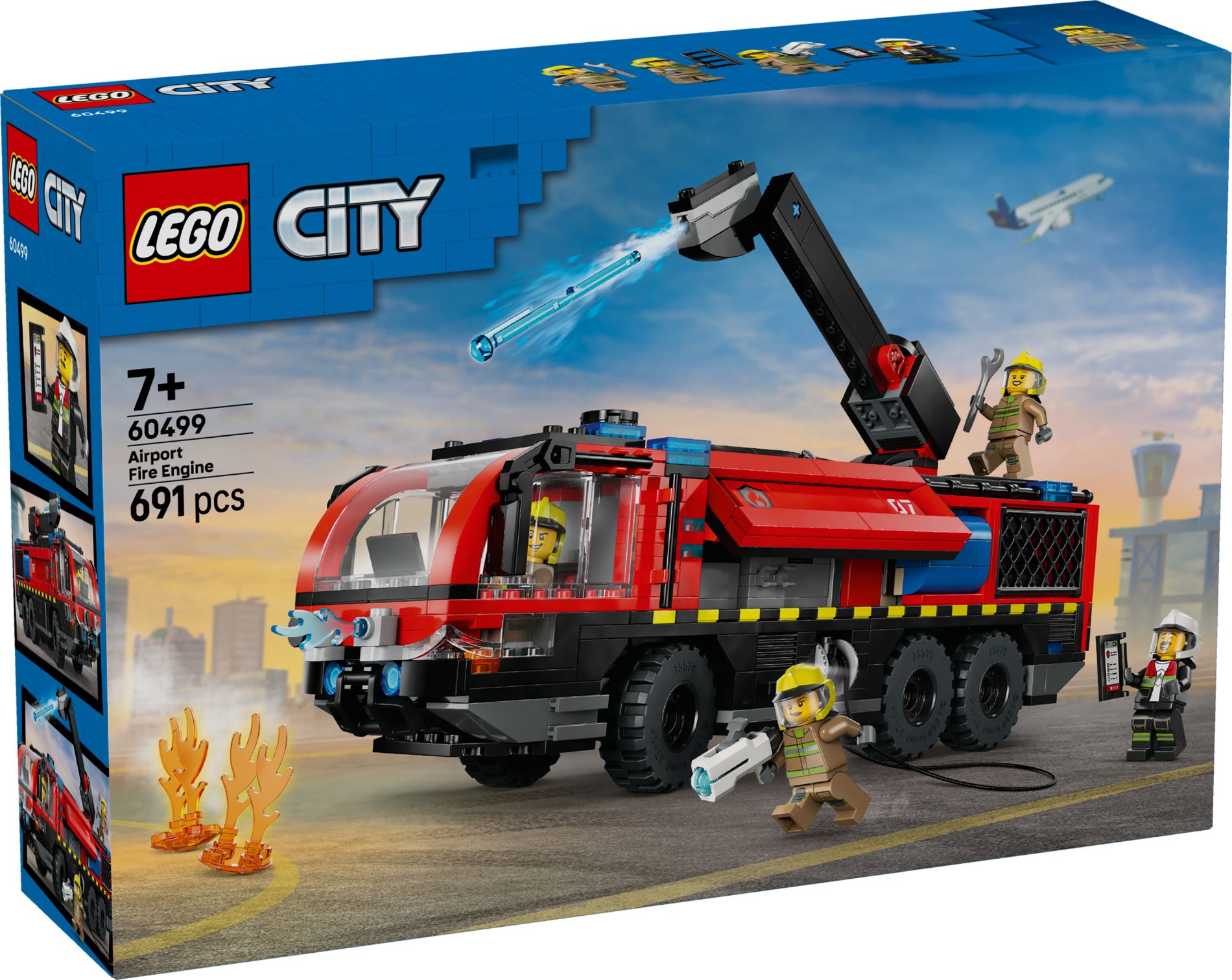 Конструктор Lego City Пожежна машина аеропорту (60499)