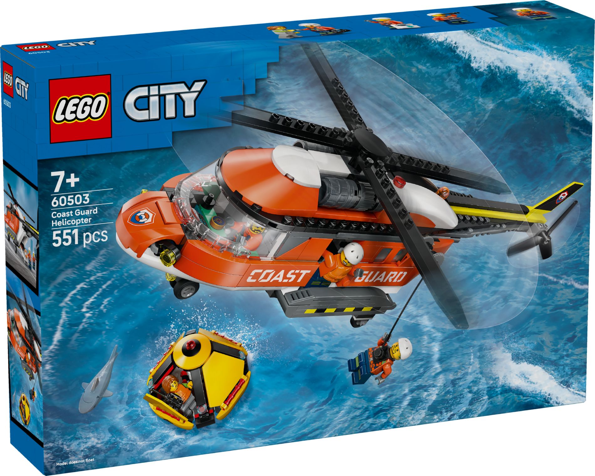 Конструктор Lego City Гвинтокрил берегової охорони (60503)