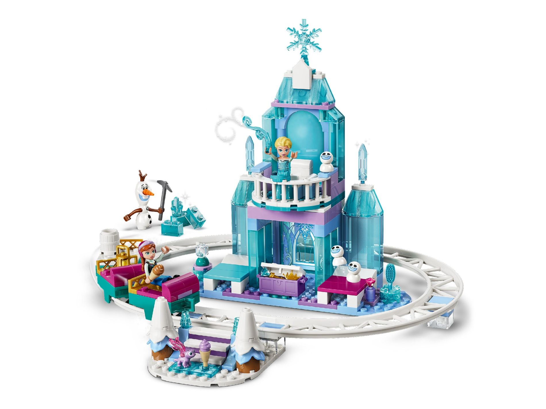 Конструктор Lego Disney Princess Ледовый замок Эльзы и снежная горка (43281) - фото 1 Конструктор Lego Disney Princess Ледовый замок Эльзы и снежная горка (43281) - фото 1