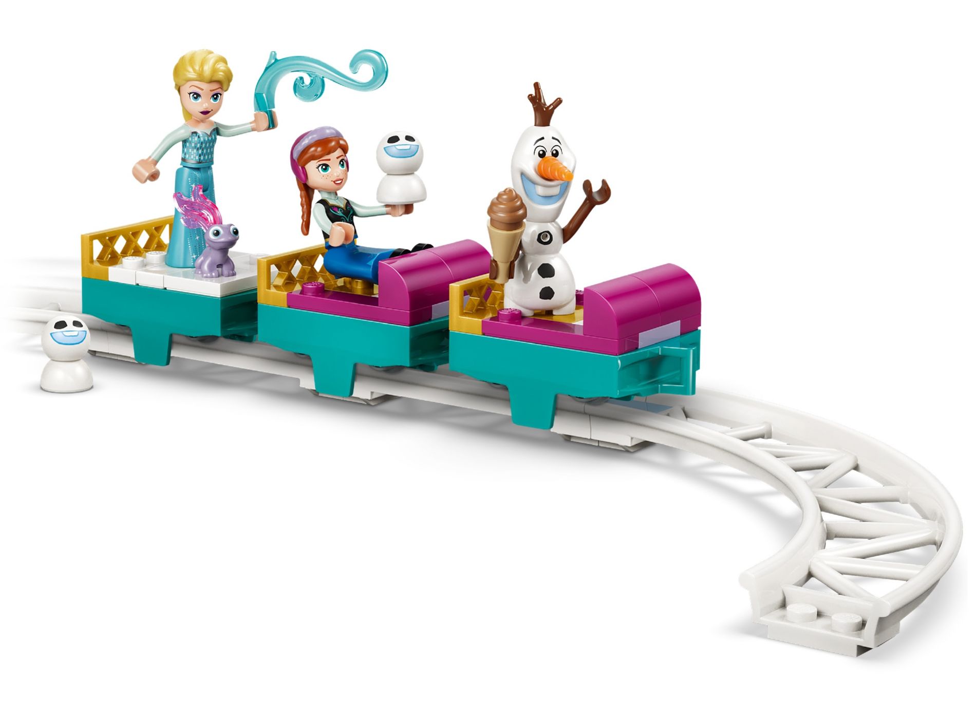Конструктор Lego Disney Princess Ледовый замок Эльзы и снежная горка (43281) - фото 2 Конструктор Lego Disney Princess Ледовый замок Эльзы и снежная горка (43281) - фото 2