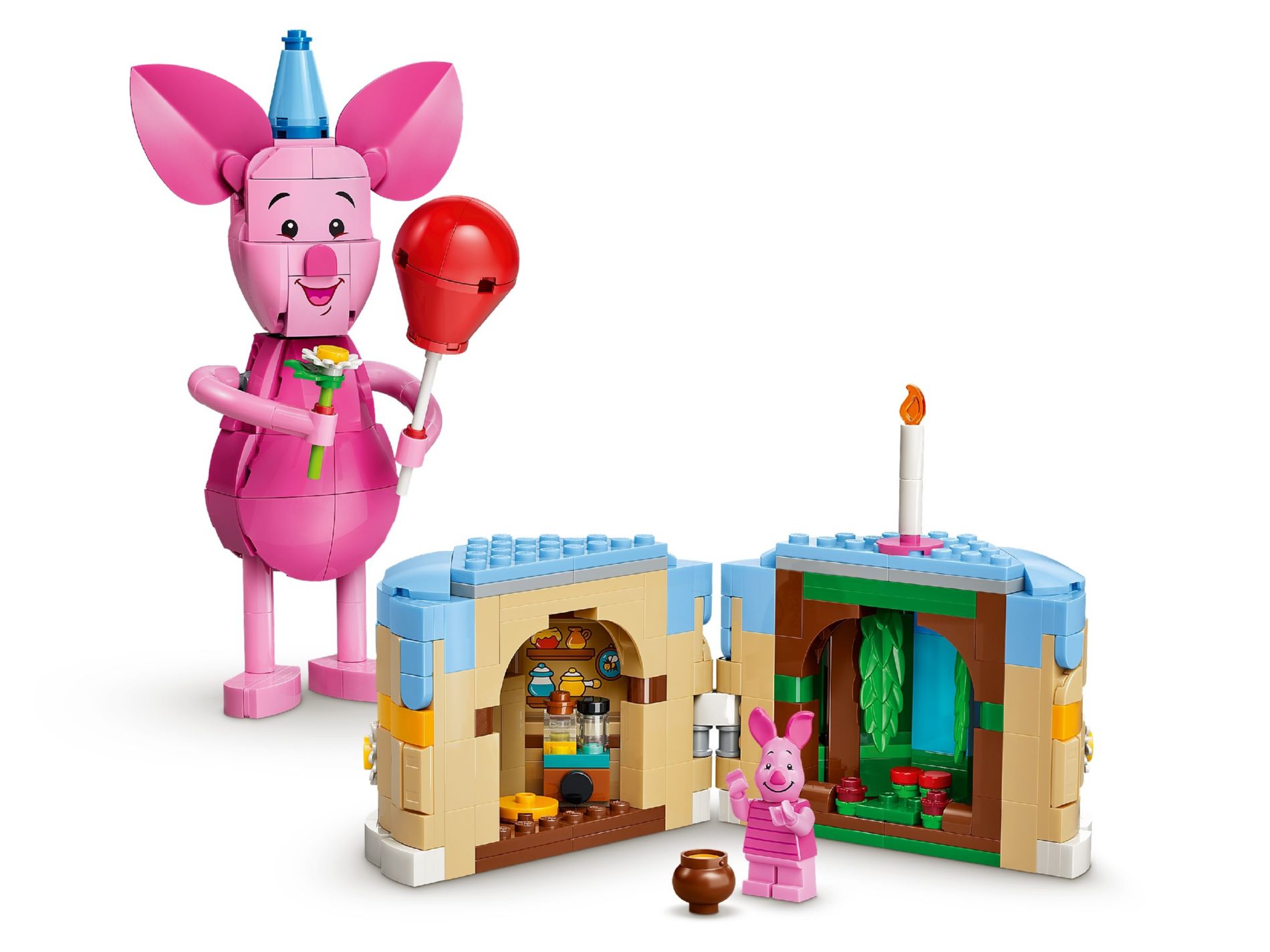 Конструктор Lego Disney Princess П’ятачок і веселий день народження (43305) - фото 3 Конструктор Lego Disney Princess П’ятачок і веселий день народження (43305) - фото 3