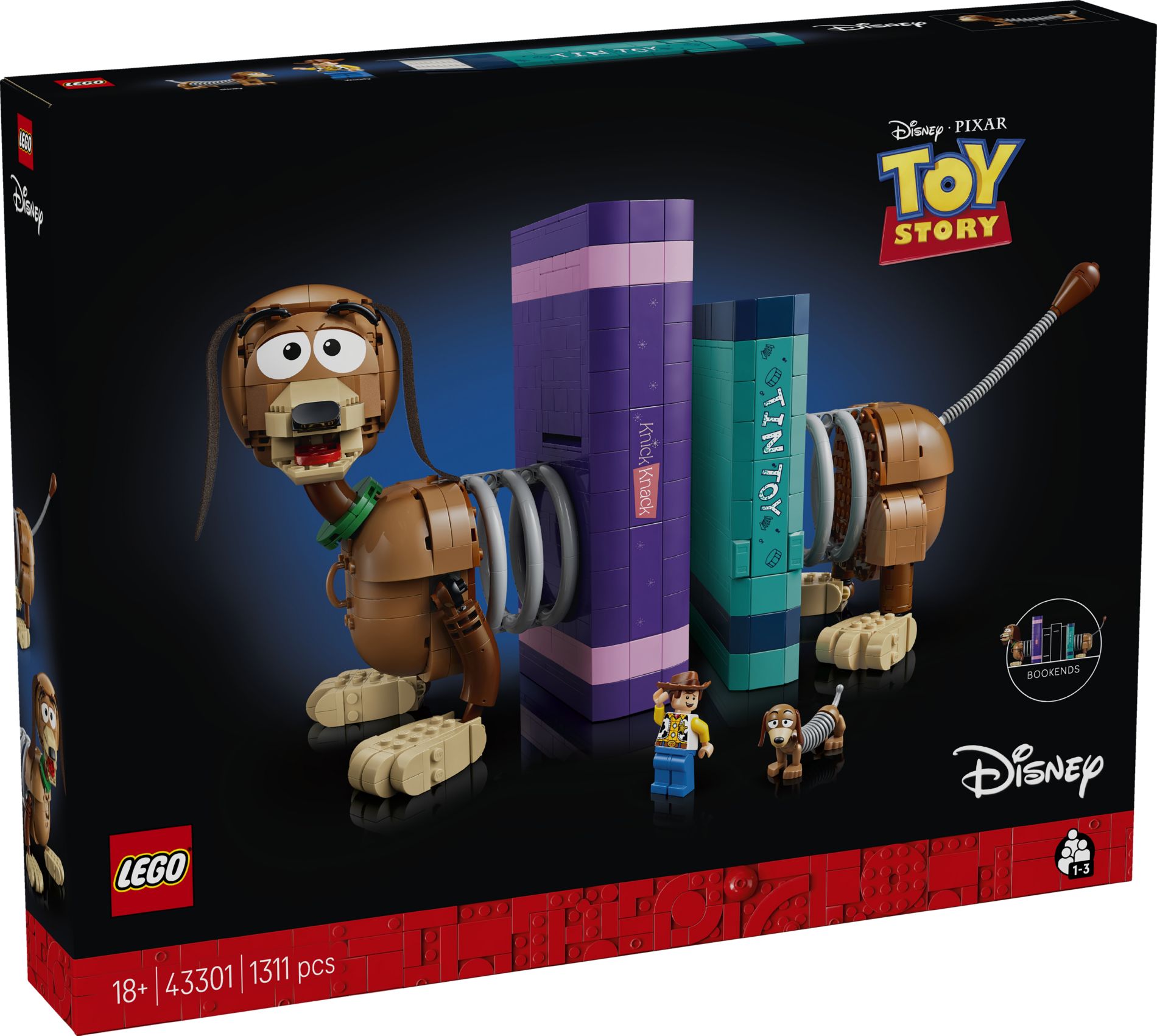 Конструктор Lego Disney Підпорки для книг зі Спіралькою з Той Сторі (43301)