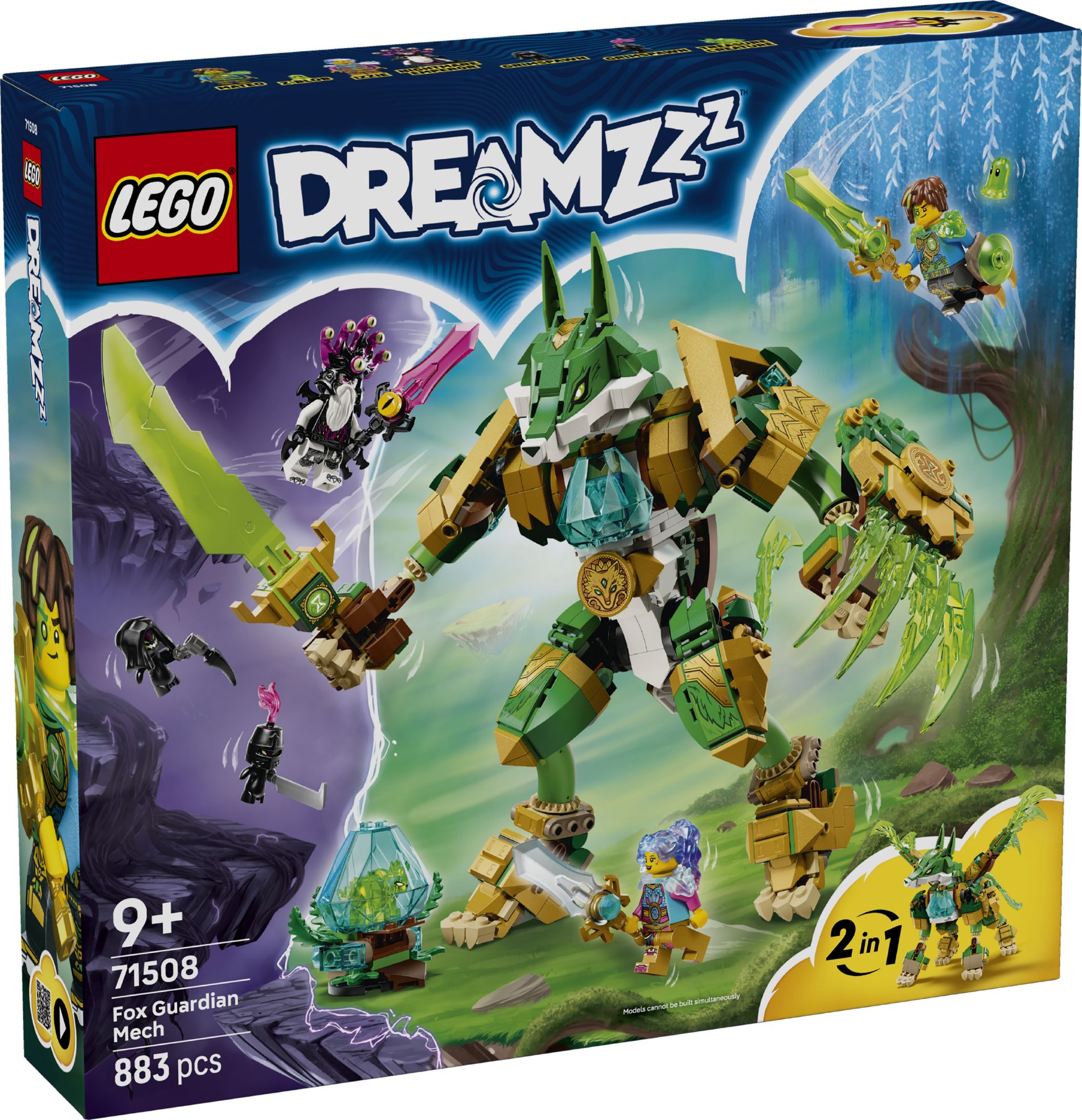 Конструктор Lego Dreamzzz Робот Лисиці-Хранительки (71508)
