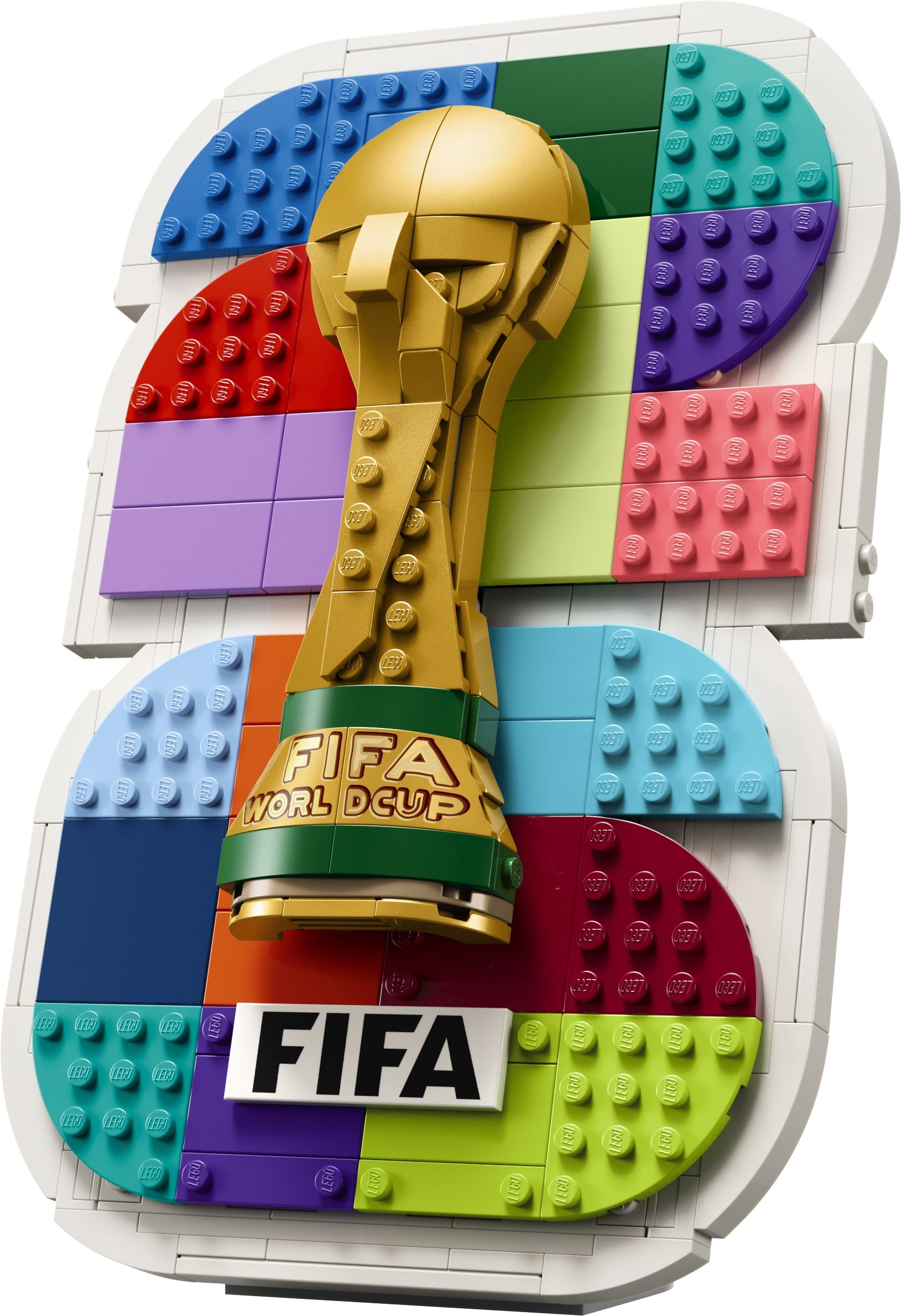Конструктор Lego Editions Эмблема Чемпионата мира по футболу FIFA 2026 (43032) - фото 1
