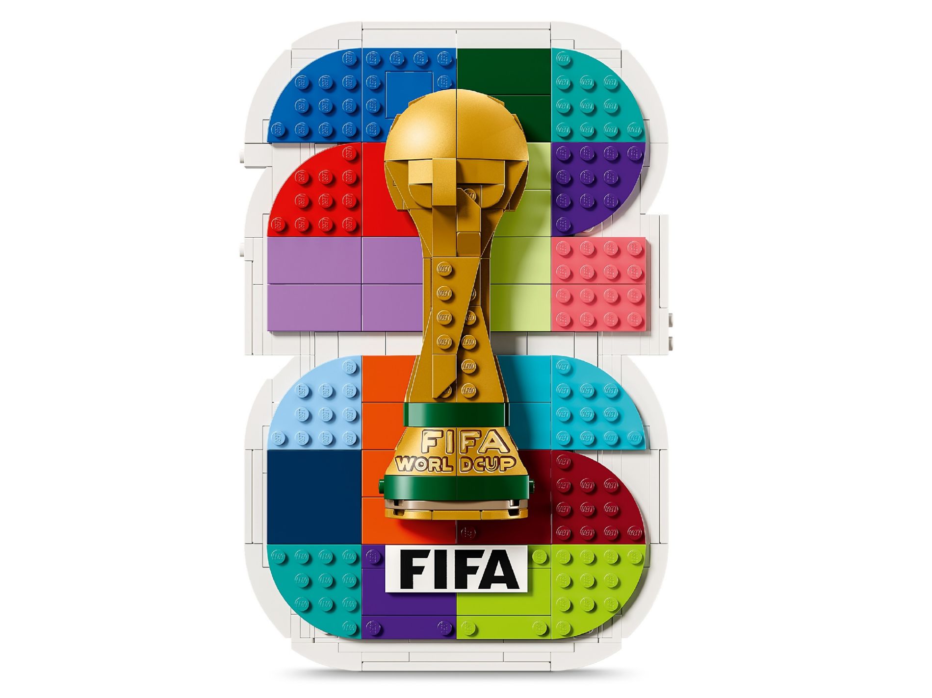 Конструктор Lego Editions Эмблема Чемпионата мира по футболу FIFA 2026 (43032) - фото 2