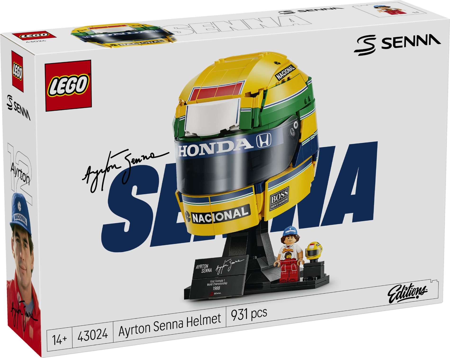 Конструктор Lego Editions Шолом Айртона Сенни (43024)