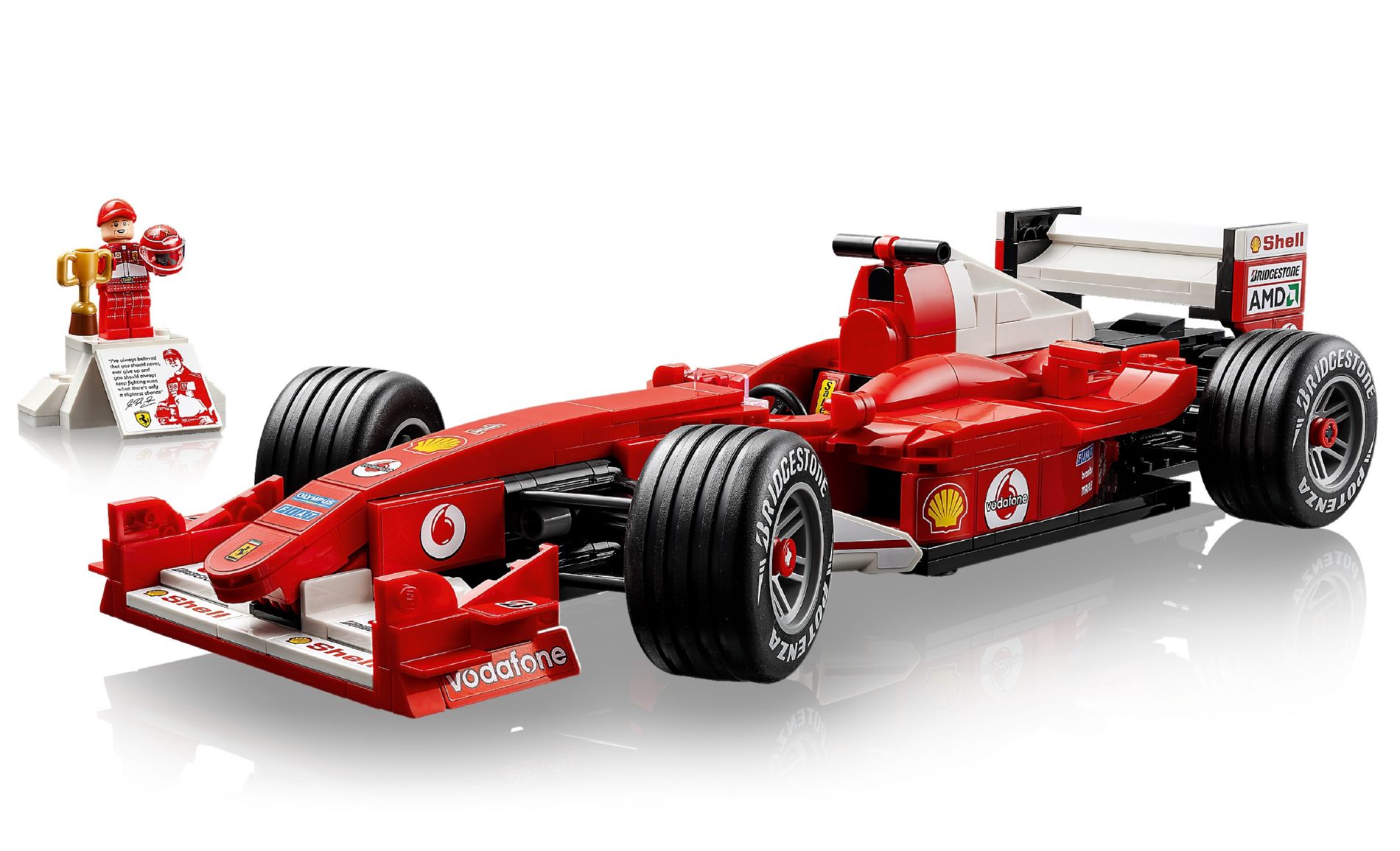 Конструктор Lego Expert Ferrari F2004 та Міхаель Шумахер (11375) - фото 2