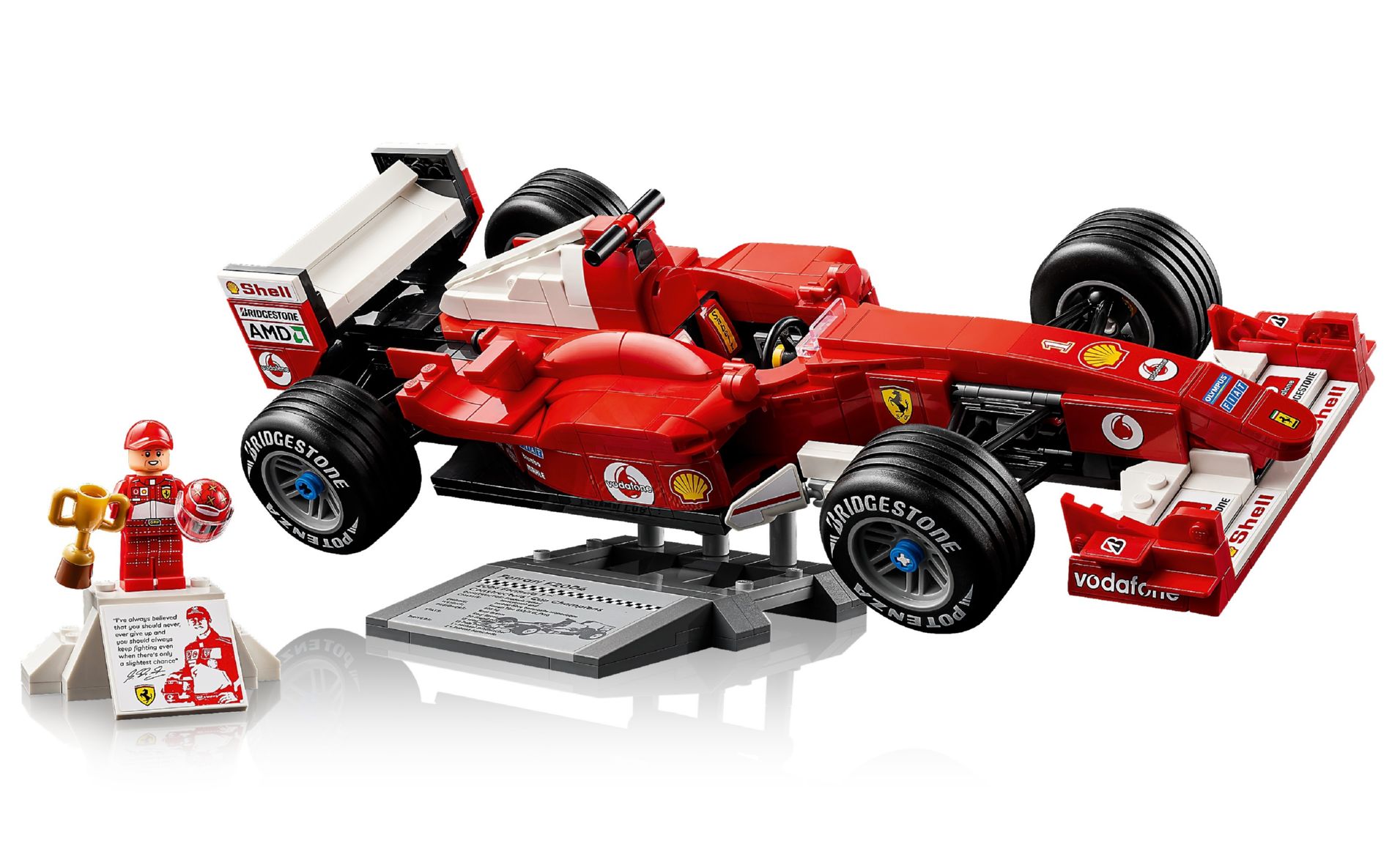 Конструктор Lego Expert Ferrari F2004 та Міхаель Шумахер (11375) - фото 3