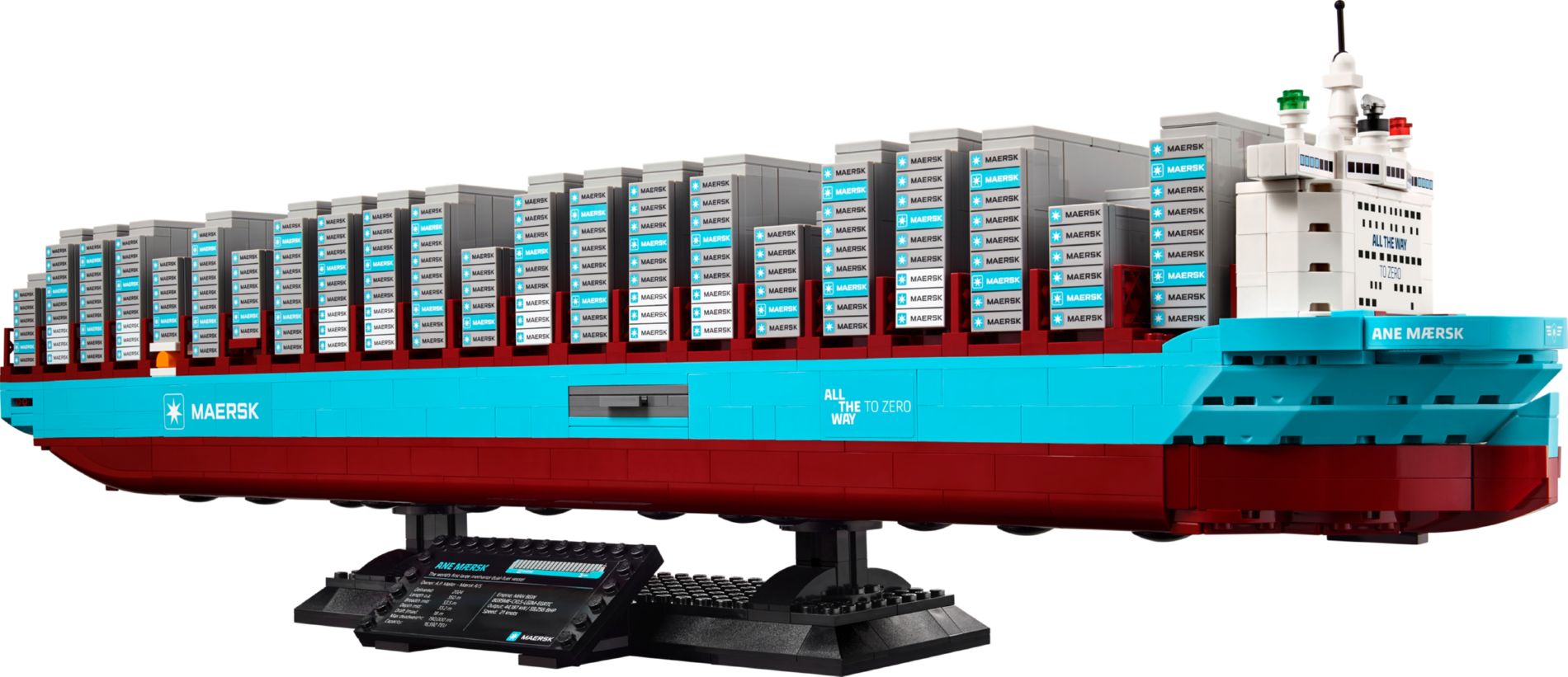 Конструктор Lego Expert Контейнеровоз Maersk (40955) - фото 1 Конструктор Lego Expert Контейнеровоз Maersk (40955) - фото 1