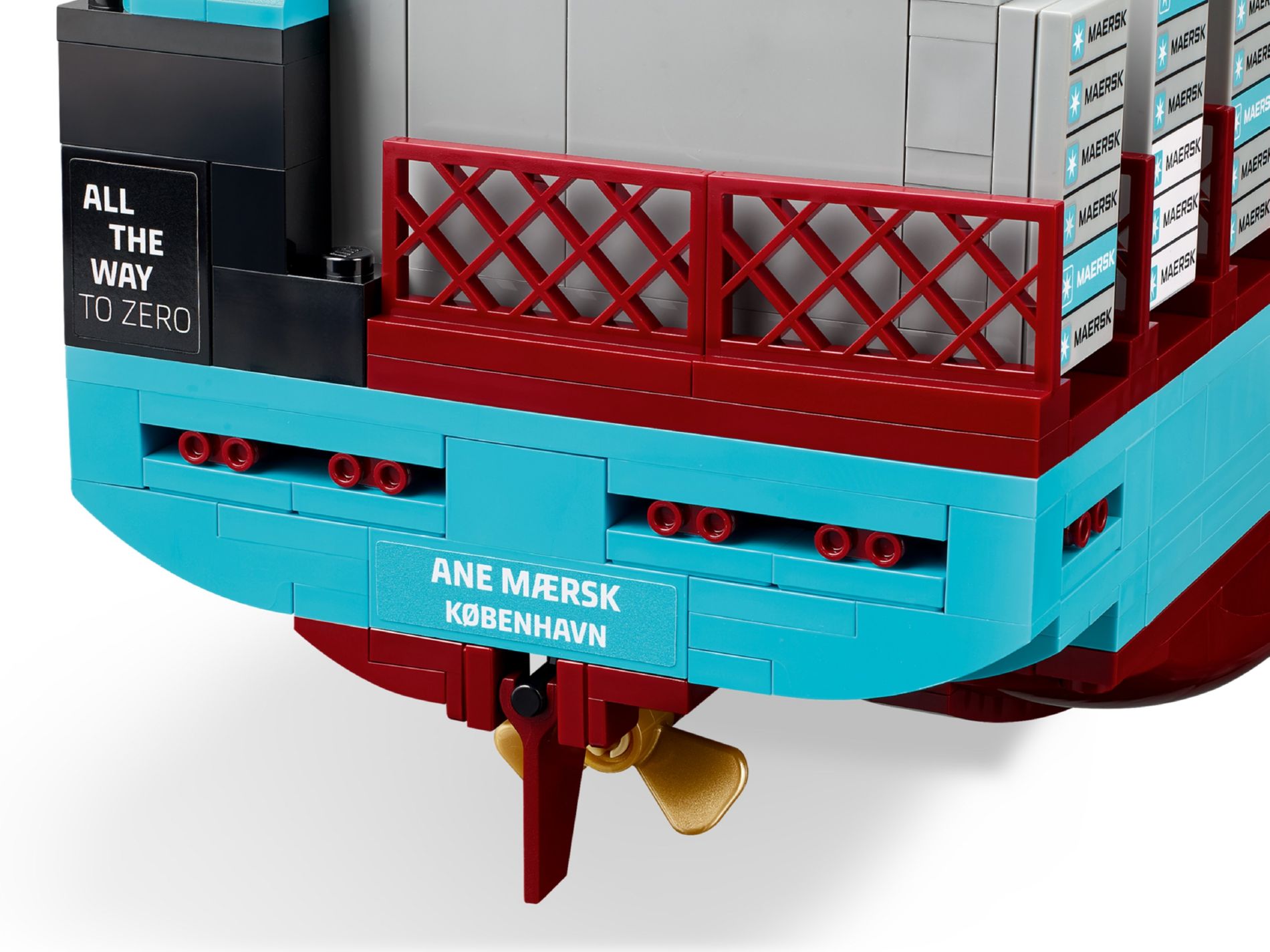 Конструктор Lego Expert Контейнеровоз Maersk (40955) - фото 5 Конструктор Lego Expert Контейнеровоз Maersk (40955) - фото 5