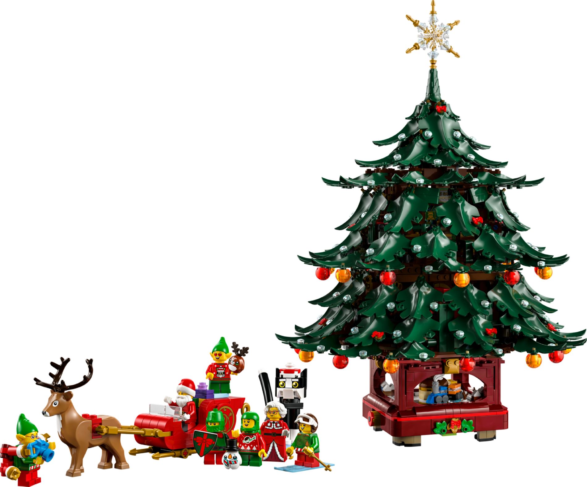 Конструктор Lego Icons Сімейна різдвяна ялинка (41843) - фото 1