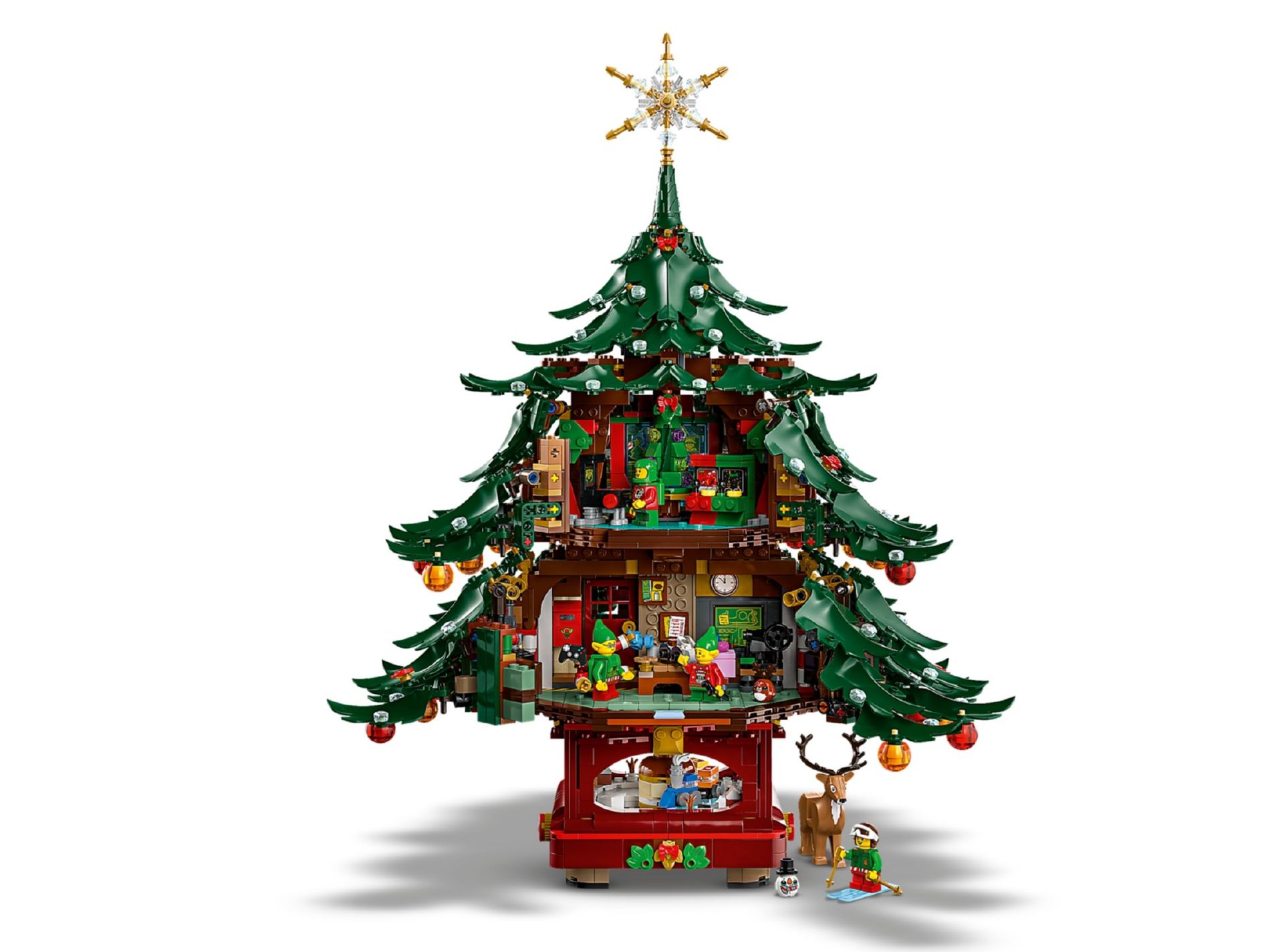 Конструктор Lego Icons Сімейна різдвяна ялинка (41843) - фото 2