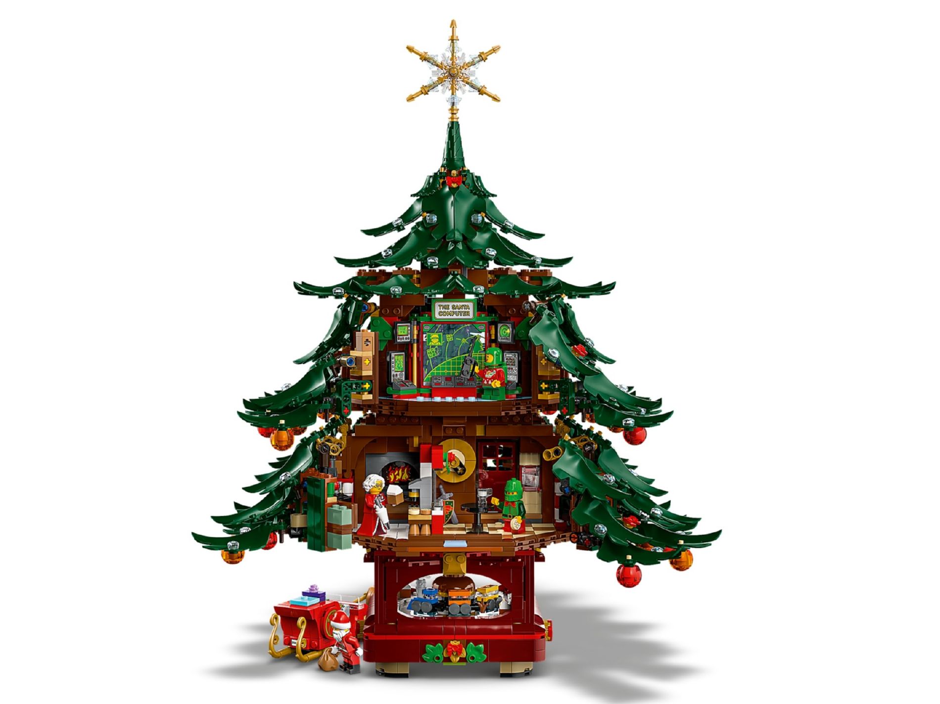 Конструктор Lego Icons Сімейна різдвяна ялинка (41843) - фото 3