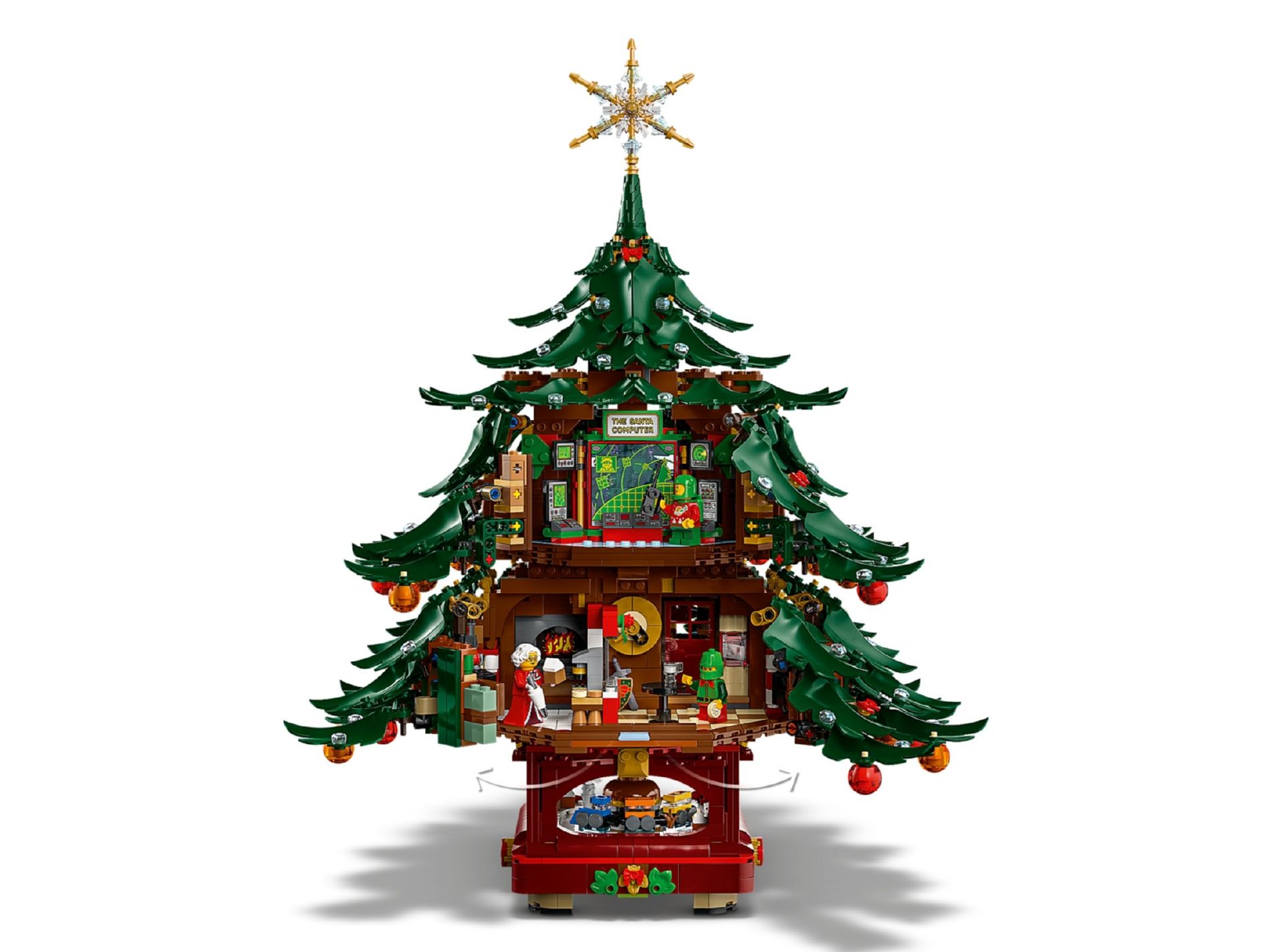 Конструктор Lego Icons Сімейна різдвяна ялинка (41843) - фото 4
