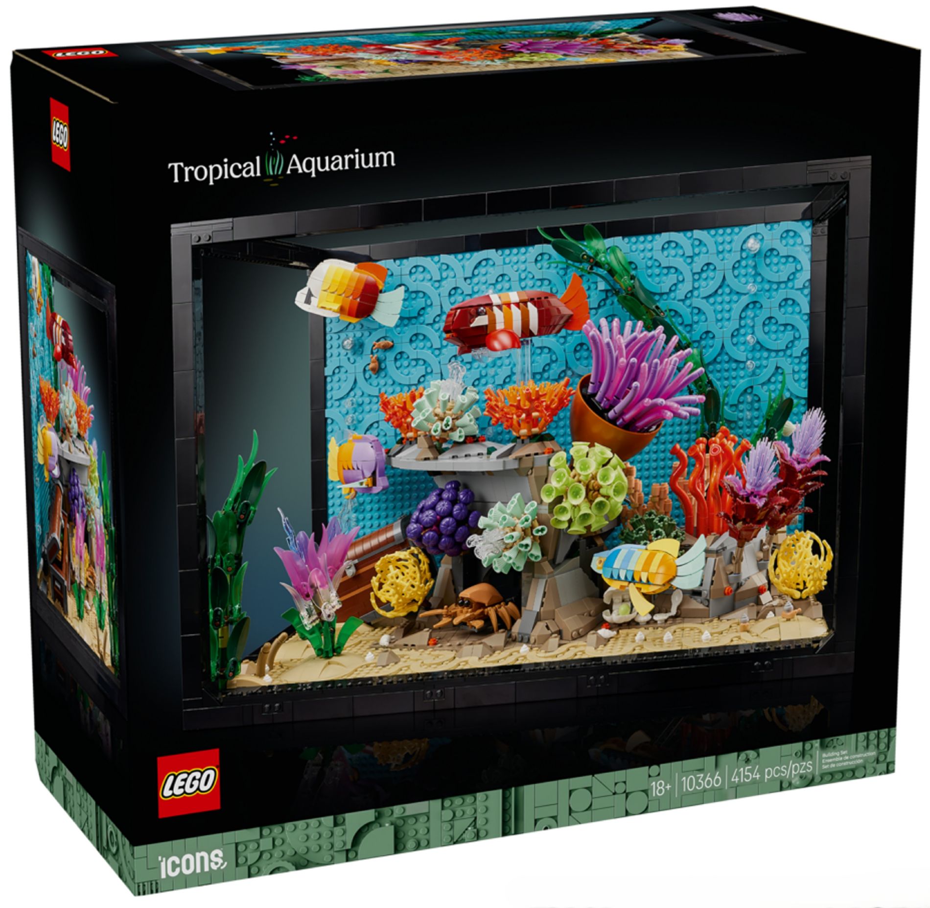 Конструктор Lego Expert Тропический аквариум (10366)