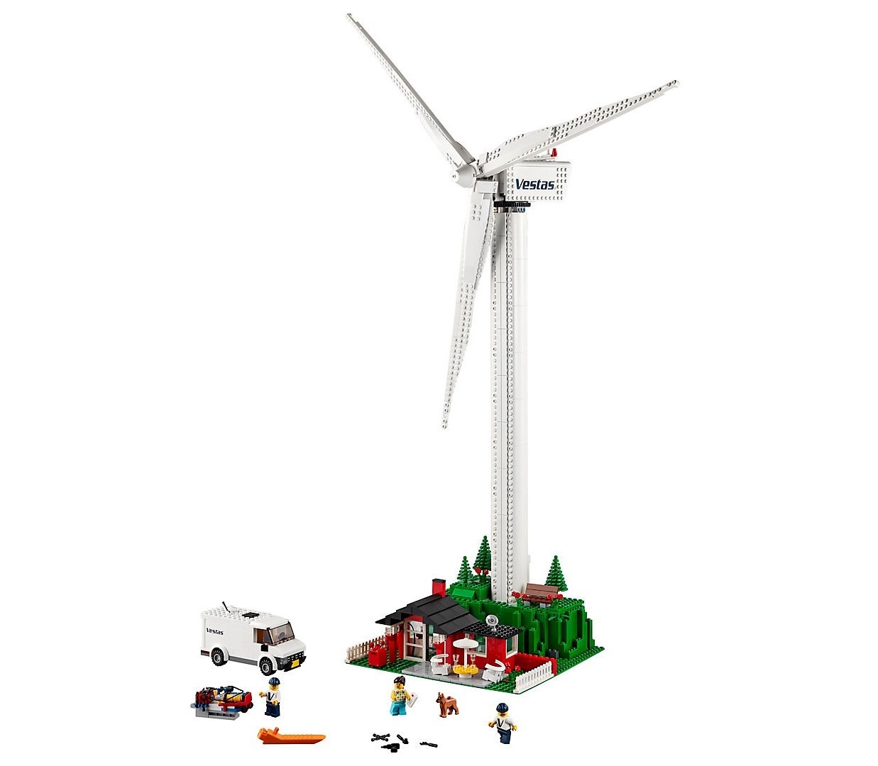 Конструктор Lego Creator Вітряна турбіна Vestas (10268) - фото 5 Конструктор Lego Creator Вітряна турбіна Vestas (10268) - фото 5