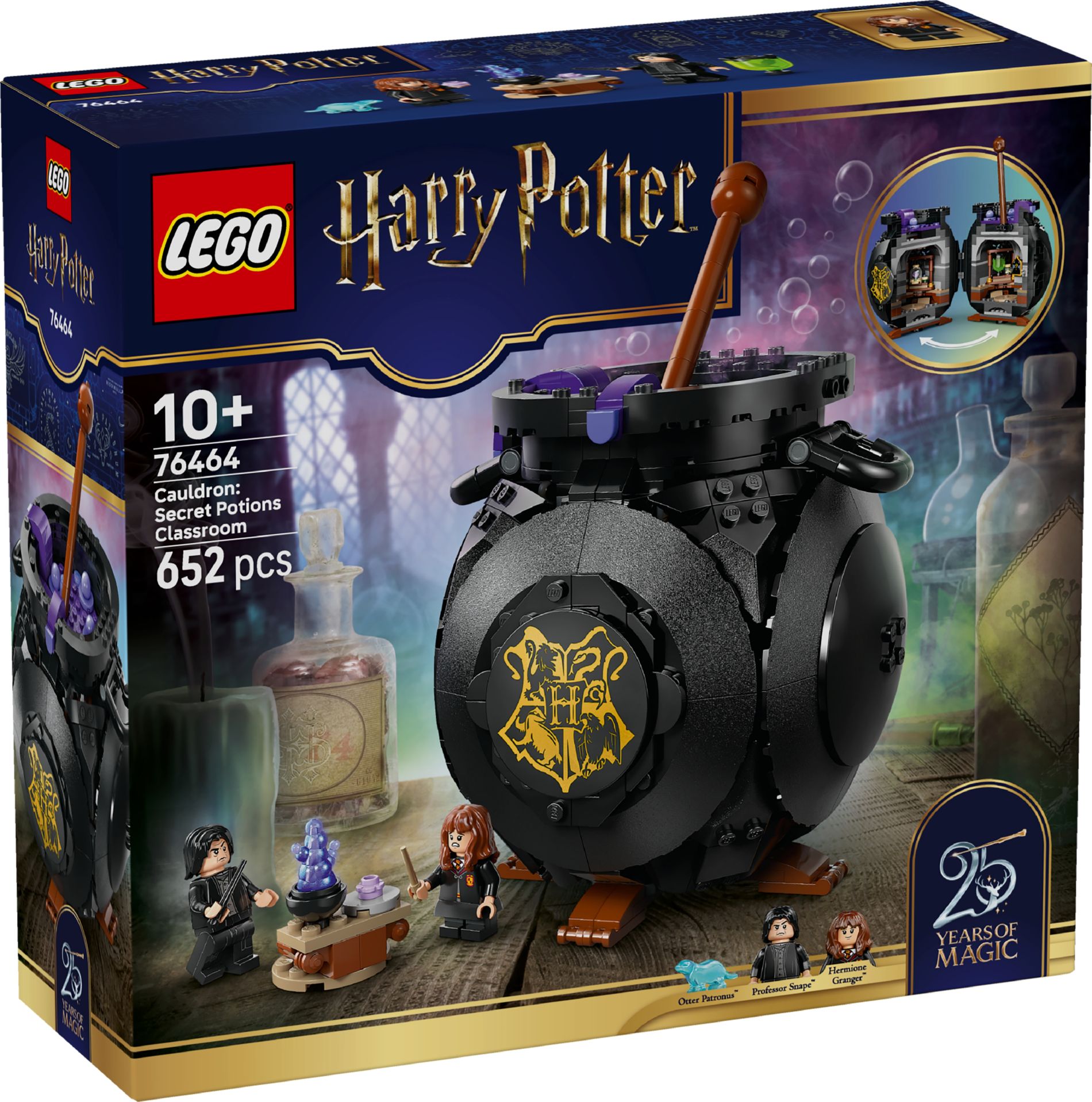 Конструктор Lego Harry Potter Котел: секретний урок зілляварення (76464)