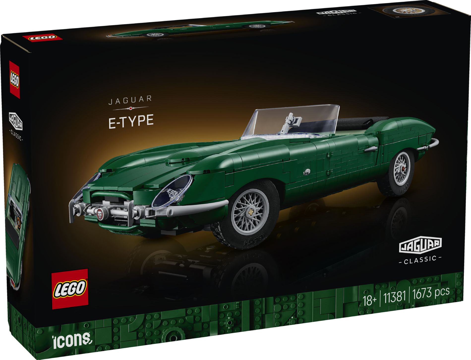 Конструктор Lego Icons Jaguar E-Type (11381)