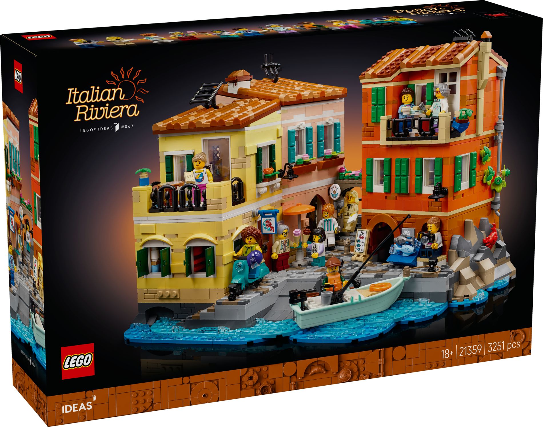 Конструктор Lego Ideas Італійська Рів'єра (21359)