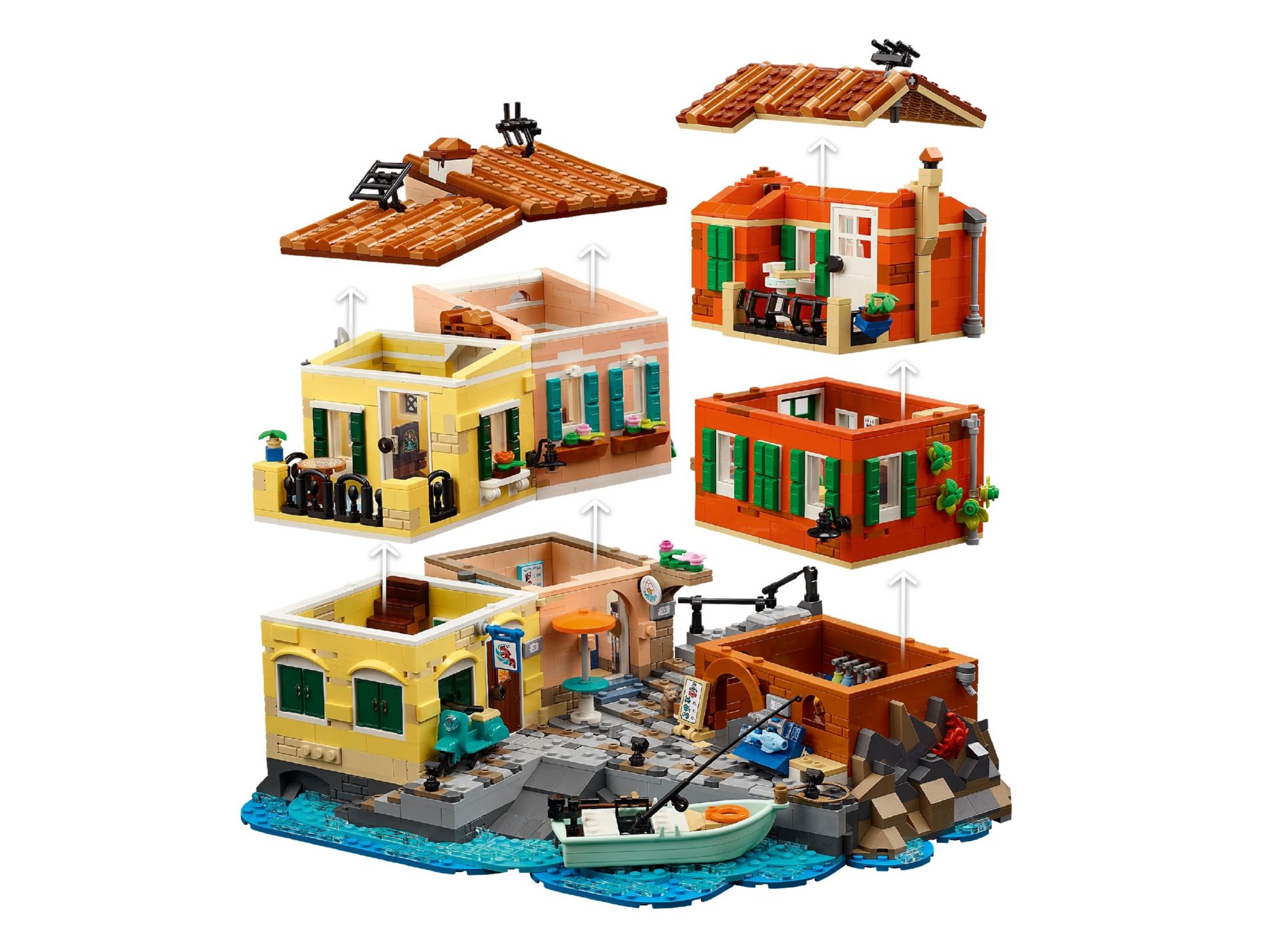 Конструктор Lego Ideas Італійська Рів'єра (21359) - фото 5