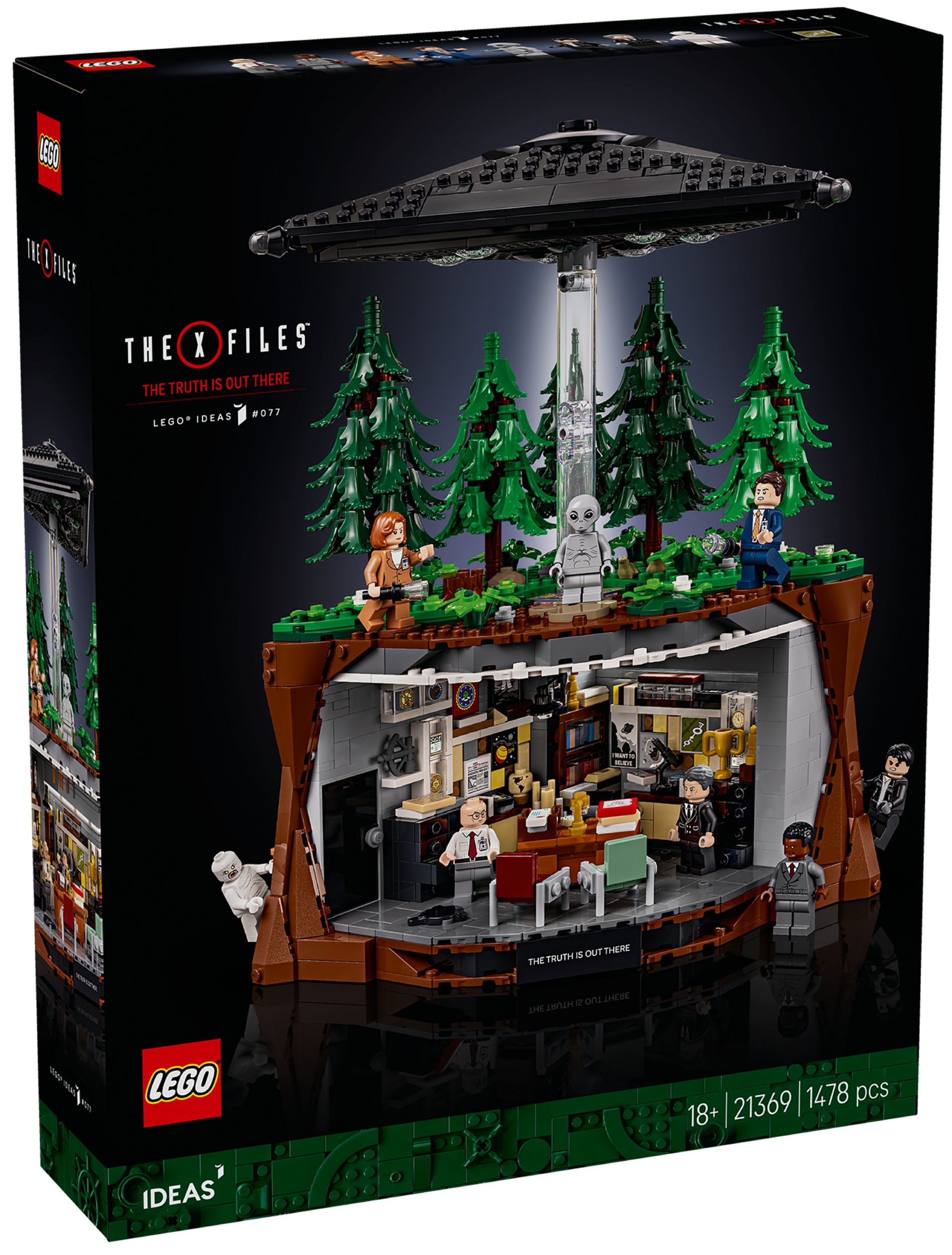 Конструктор Lego ideas The X-Files Идеи (21369)
