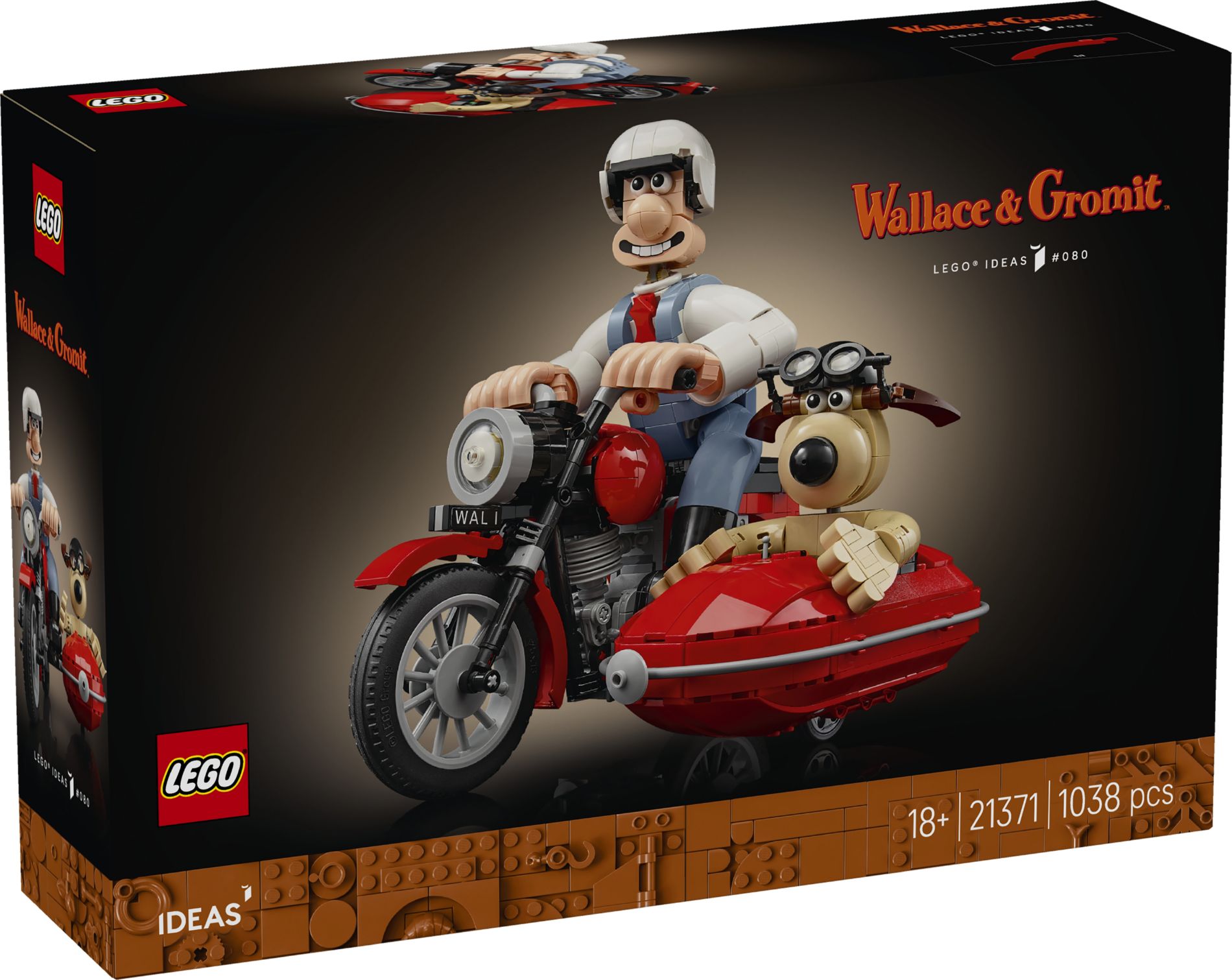 Конструктор Lego Ideas Воллес і Ґроміт (21371)