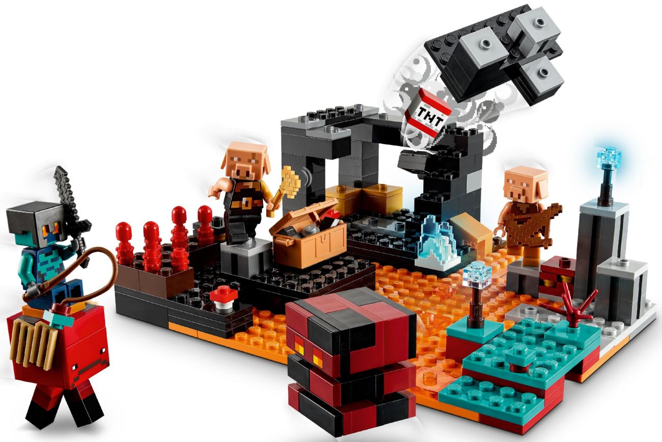 Конструктор Lego Minecraft Бастіон Нижнього світу (21185) - фото 2 Конструктор Lego Minecraft Бастіон Нижнього світу (21185) - фото 2